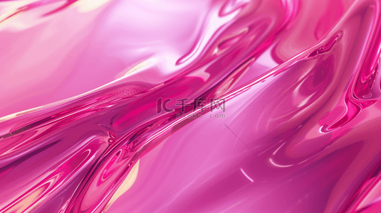 粉色流光丝滑流线纹理线条质感的背景5