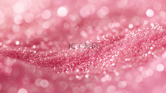 粉红色颗粒晶莹星光闪耀的背景15