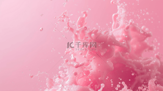 粉色梦幻朦胧飞溅气雾的背景1