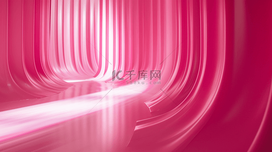 粉色室内设计背景图片_粉色空间感质感室内设计走廊的背景10