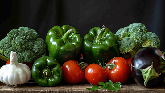 新鲜的食材蔬菜摄影51