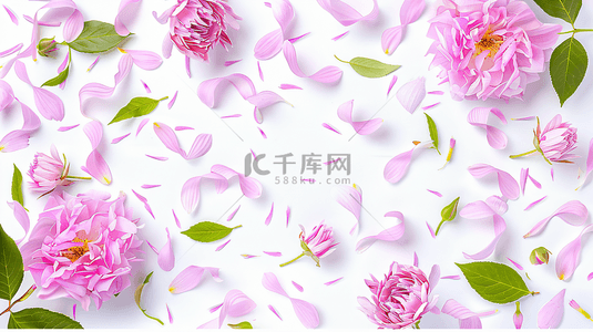 植物海报宣传背景图片_鲜花主题礼物背景30