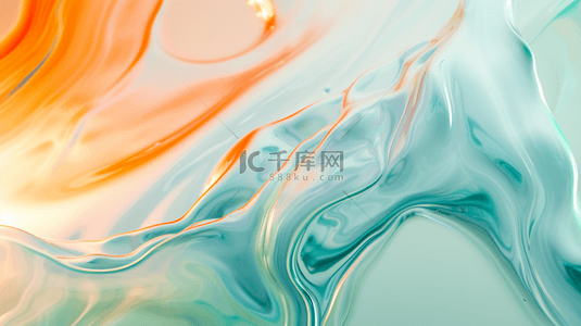 暖色缤纷质感纹理飞溅泡沫的背景6