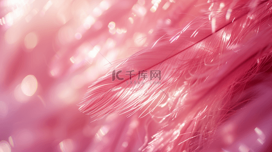 粉色系展会背景图片_粉色温馨质感线条树叶状叶片的背景16