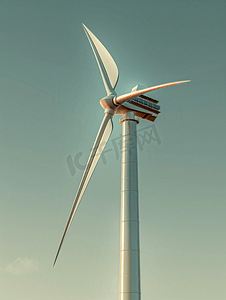 环保活动摄影照片_环保风力发电