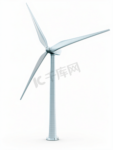 风力发电机摄影照片_风力发电机风电新能源