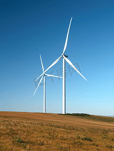 风电风车电力基础设施风电厂
