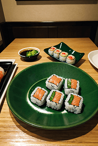 日料摄影照片_美味的寿司摄影照片9