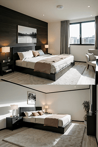 大户型现代风卧室装修效果图10高清图片