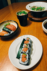 美味的寿司摄影配图3