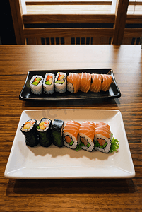 日料摄影照片_美味的寿司摄影图片4