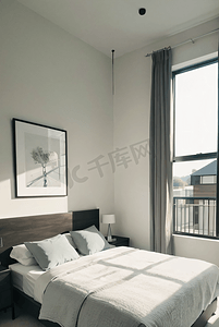大户型现代风卧室装修效果图3摄影图