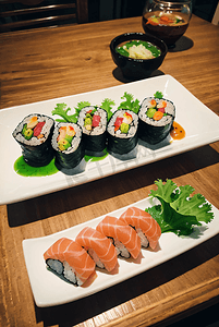 美味的寿司摄影配图5
