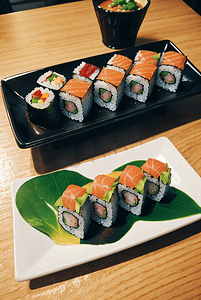美味的寿司摄影配图2