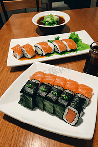 美味的寿司摄影配图7