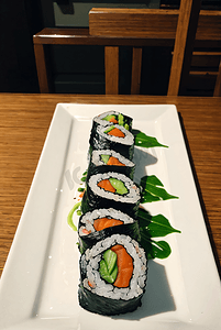 美味的寿司摄影照片3