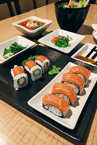 美味的寿司摄影配图6