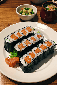 日料海苔寿司摄影图片3