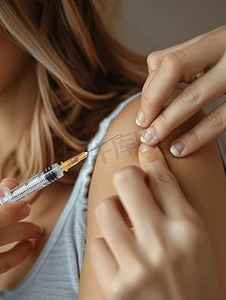 女性自己注射胰岛素