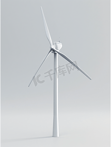工业化图片摄影照片_风力发电机风电新能源