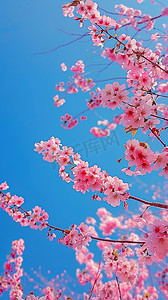 樱花写真摄影图粉色照片