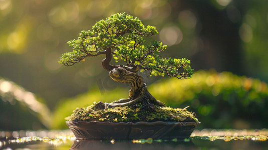树木3D模型立体描绘摄影照片特色