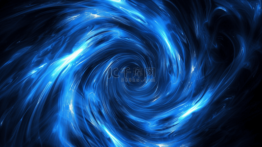 蓝色星光闪耀流线曲线旋涡隧道的背景8