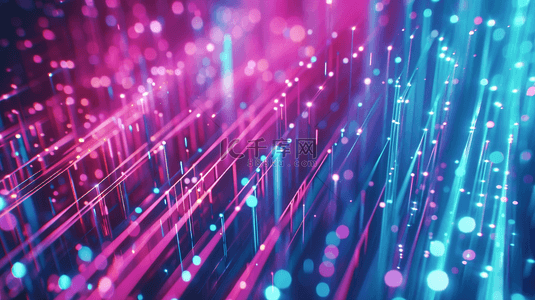 紫色汇聚光线光效科技感隧道的背景9