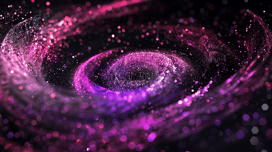 紫色星光颗粒光点旋转流线质感的背景5