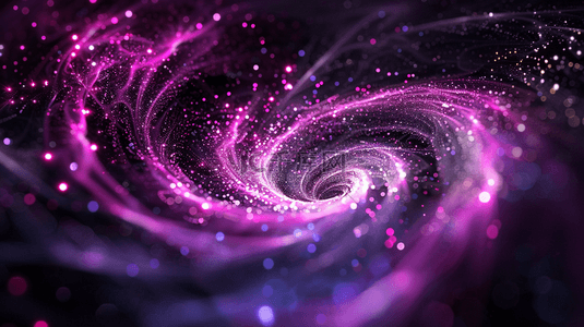紫色星光颗粒光点旋转流线质感的背景3