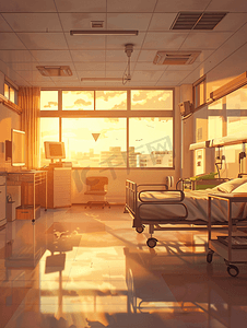 医院病房场景