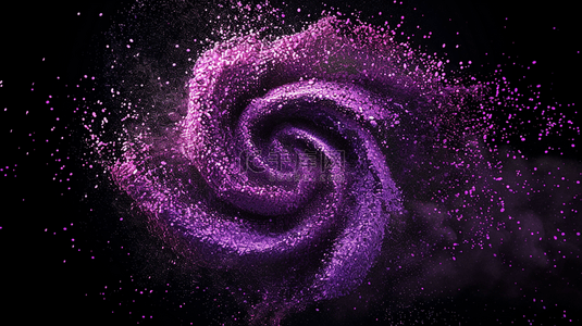 紫色颗粒质感背景背景图片_紫色星光颗粒光点旋转流线质感的背景14