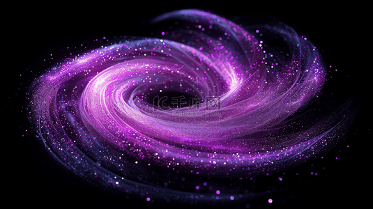紫色星光颗粒光点旋转流线质感的背景2