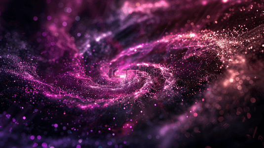 紫色星光颗粒光点旋转流线质感的背景9