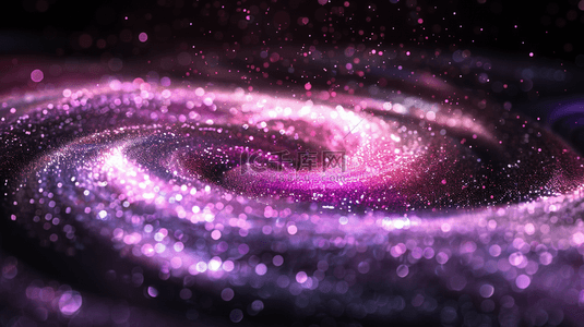 紫色颗粒质感背景背景图片_紫色星光颗粒光点旋转流线质感的背景12