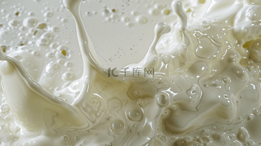 白色水质类牛奶类水珠波纹飞溅的背景32