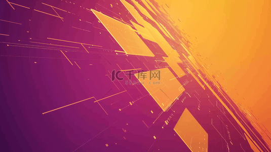 黄紫色设计艺术抽象图案图形商务的背景14