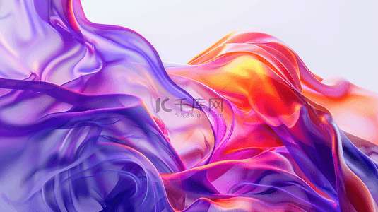 彩色渐变纹理流线艺术抽象商务的背景9