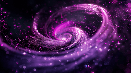 紫色颗粒质感背景背景图片_紫色星光颗粒光点旋转流线质感的背景11