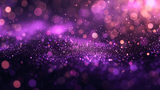 紫色浪漫梦幻背景背景图片_紫色金光闪闪的梦幻背景14