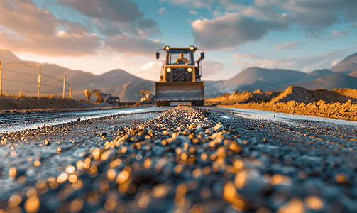 机动车路摄影照片_道路建设理念