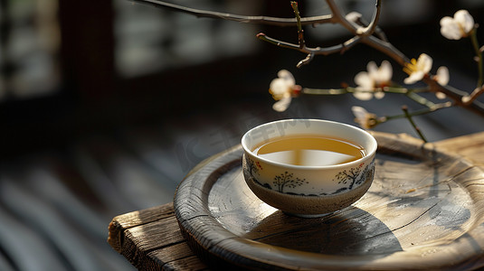 春季品茶赏茶茶艺图片