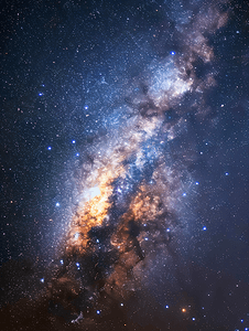 繁星 银河 夜空