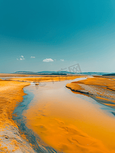 黄河平原摄影照片_黄河平原黄河水