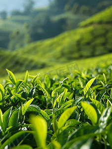 茶园摄影照片_茶园高清摄影图片