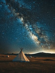 蒙古国璀璨星空