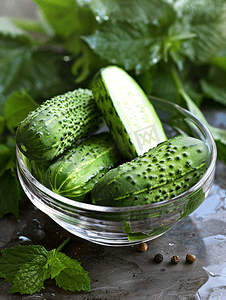 淘宝食材摄影照片_黄瓜菜品