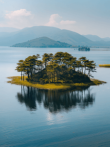 东北旅游摄影照片_雾凇岛风光吉林