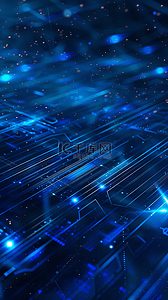 贵州省通用背景图片_蓝色抽象科技数据科技信息背景