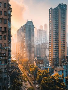 广州城市分时摄影